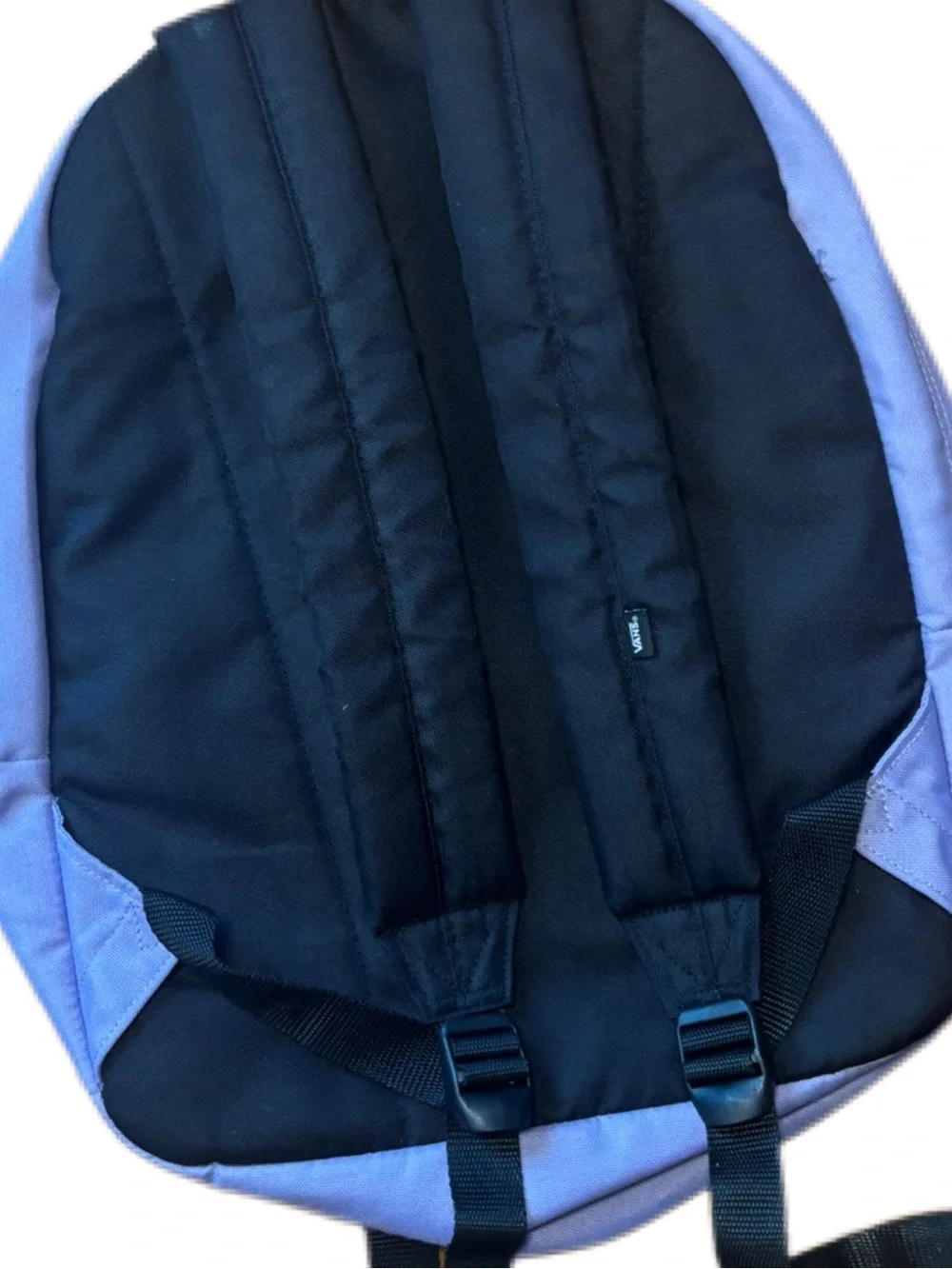 Vans Off The Wall Lavender Purple Backpack Logo School Bag